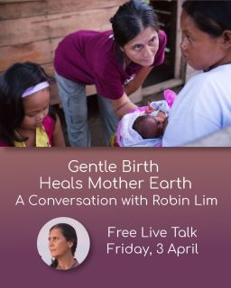 Gentle Birth Heals Mother Earth⁠ | A Conversation with Robin Lim⁠
Free Talk hosted by Daia Brunetto⁠ @wisewildwomen
Friday, 3 April 11h/11am UK time⁠
⁠
Meet Ibu Robin Lim — a true guardian of birth and human rights. A Filipina-Micronesian-American midwife, grandmother, author, and founder of the non-profit Bumi Sehat Foundation, Ibu Robin has spent more than three decades transforming maternal healthcare in Indonesia and beyond.⁠
⁠
Through Bumi Sehat, she and her team provide free prenatal, birth, and postnatal care to families who might otherwise have none — supporting thousands of mothers and babies, training midwives and traditional birth attendants, and responding to humanitarian crises in disaster zones with skill, courage and compassion.⁠
⁠
A fierce advocate for dignity in childbirth and a leading voice in women’s reproductive rights, Ibu Robin champions gentle birth, cultural respect, and community-based care as fundamental human rights. Awarded CNN Hero of the Year (2011) and named an Ashoka Fellow, her work continues to inspire global shifts in how we understand maternity care — always rooted in her core belief that peace begins at birth.⁠
⁠
We feel deeply honoured to welcome Ibu Robin to OURBIRTHJOURNEY for a live conversation exploring her life’s mission and the philosophy that guides Bumi Sehat. Together, we will reflect on the values that underpin her model of care, the realities of providing maternity services in crisis situations, and what becomes possible when birth is held in reverence rather than routine.⁠
⁠
This is an invitation to re-imagine modern birth culture — and to consider what changes when the miracle of birth is met with human presence, skilled hands, and unwavering love for mothers and babies.⁠
⁠
Register through the link on @ourbirthjourneyprofessionals Bio.
⁠
https://www.ourbirthjourney.com/course/conversation-robin-lim⁠
⁠
#BumiSehatFoundation #GentleBirth #MaternityCare  #PeaceAndBirth  #Midwifery